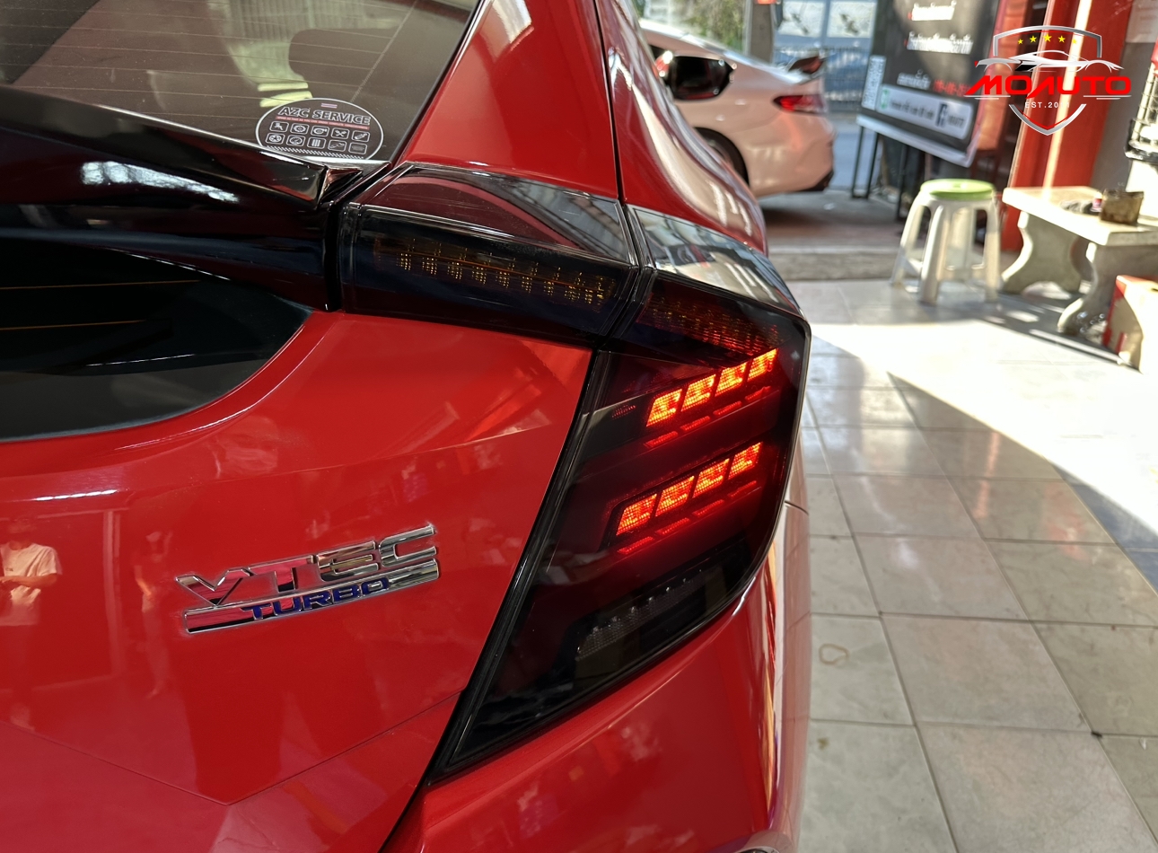 ไฟท้าย LED CIVIC FK ทรง Mugen Style V2