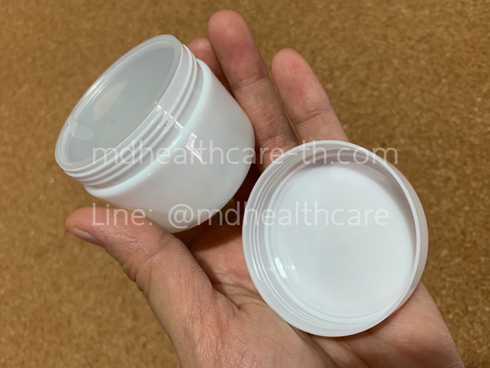 กระปุกครีม กระปุกครีมพลาสติก 50กรัม (10ชิ้น/ชิ้นละ7บาท)