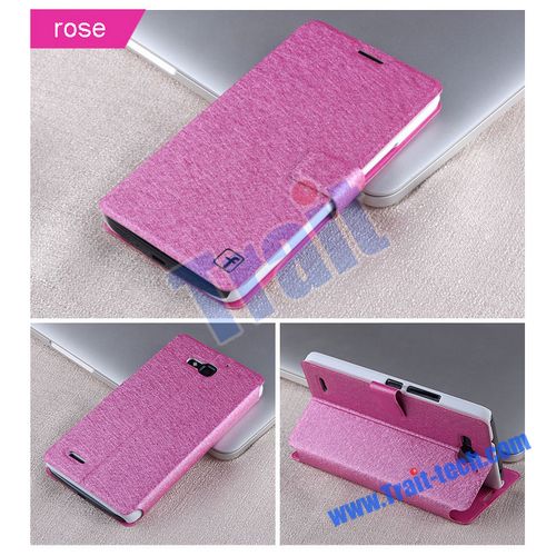 Case Huawei Honor 3X / Pre-order * เคสผิวผ้าไหม *