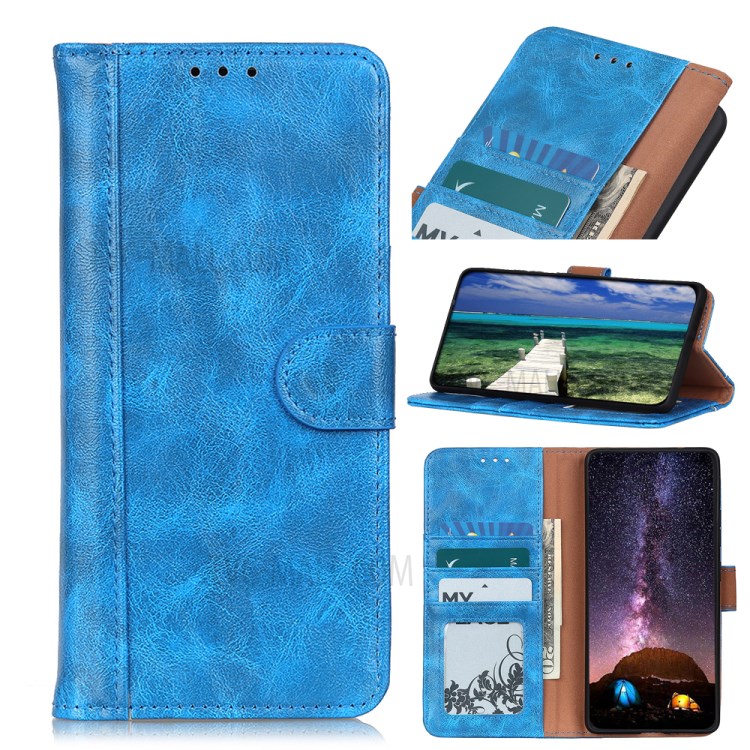 Case Xiaomi 11T / 11T Pro # Pre-Order * โดดเด่นด้วยการเย็บแบบสองชั้นและเนื้อม้า แยกช่องสำหรับใส่บัตรเครดิต บัตรประชาชน และเงินสด *