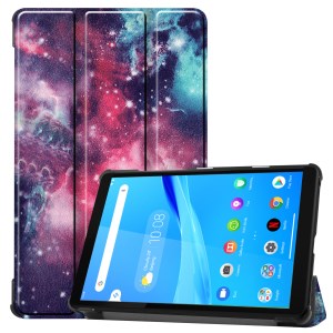 Case Lenovo Tab M8 TB-8505X / Pre-Order * เคสพิมพ์ลายพื้นผิวเคสแท็บเล็ตหนัง 3 - พับขาตั้ง *