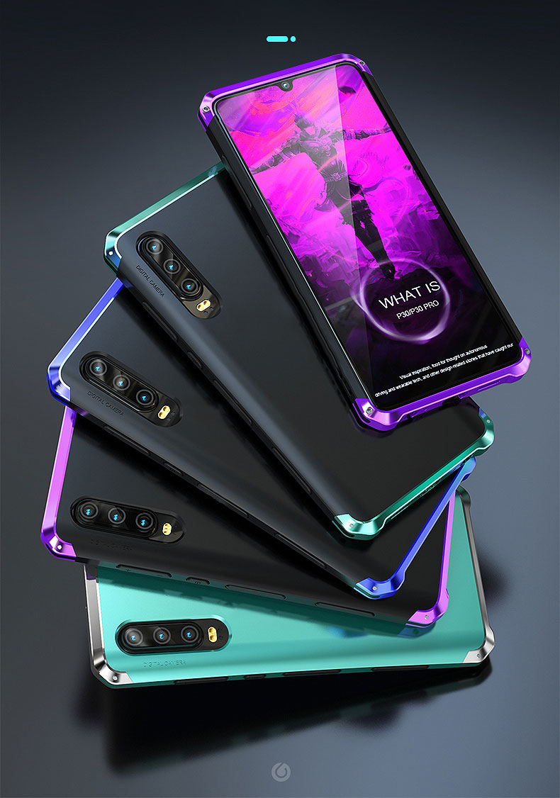 Case Huawei P30 Pro / Pre-Order * เคสโลหะ อลูมิเนียม อัลลอยด์กรอบแกร่งกันชน *