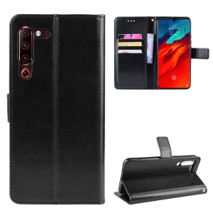 Case Lenovo Z6 Pro / Pre-Order * เคสสไตล์กระเป๋า: 3 ช่องเสียบการ์ด + กระเป๋าเงินสด 1 ช่อง ขาตั้งพับเก็บได้เพื่อความสะดวกในการดู *