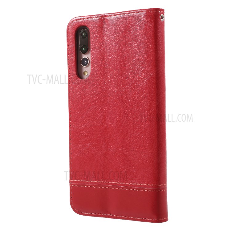 Case Huawei P20 Pro / Pre-order * เคสประกบหนัง PU ดูดซับอัตโนมัติ สไตล์ธุรกิจระดับไฮเอนด์ *