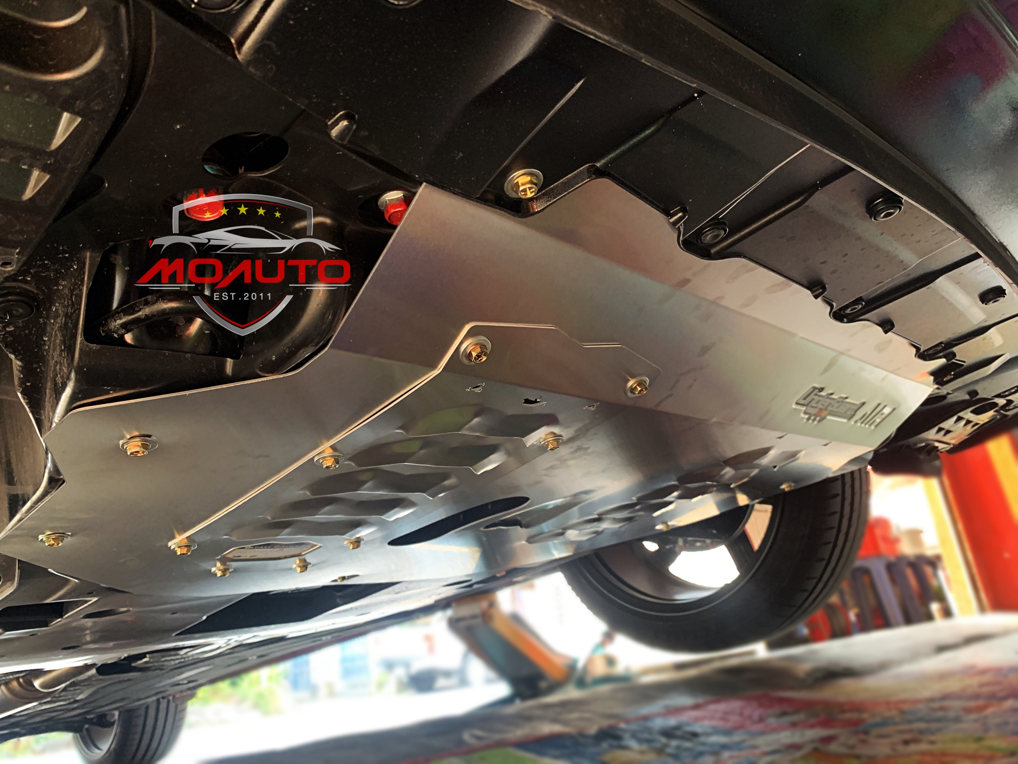 แผ่นปิดกันกระแทกใต้ห้องเครื่อง อันเดอร์การ์ด ( UnderGuard ) CIVIC FK (HATCHBACK)