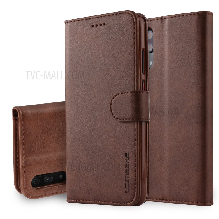 Case Huawei P20 Pro # Pre-order * LC.IMEEKE องหนัง PU สไตล์เรโทร, ลุคระดับไฮเอนด์ *