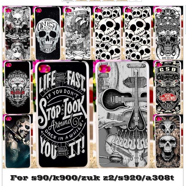 Case Lenovo S920 / Pre-order * เคสพลาสติกแข็งพิมพ์ลายลายกะโหลก *