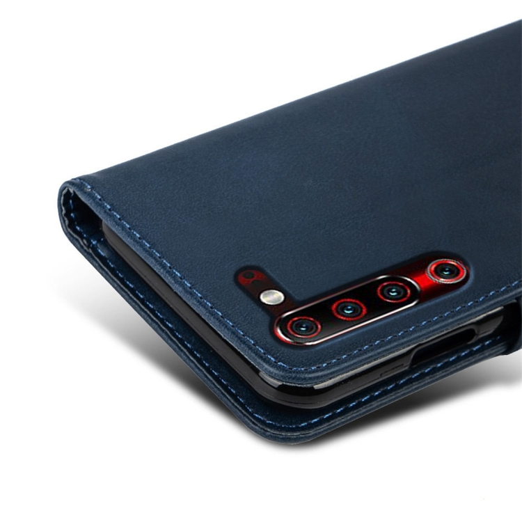 Case Lenovo Z6 Pro / Pre-Order * เคสเนื้อวัวแนวนอนซองหนังพลิกกับผู้ถือบัตรและสล็อต *