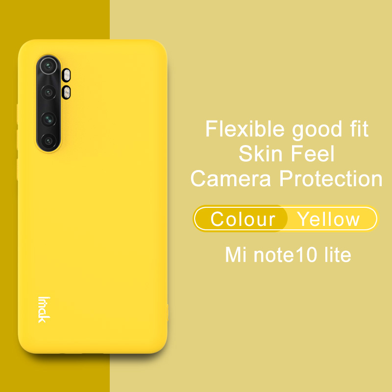 Case Xiaomi Mi Note 10 Lite # Pre-Order * IMAK เคส TPU แบบผิวสัมผัสนุ่ม คุณภาพสูงเป็นมิตรกับสิ่งแวดล้อมและทนทาน *
