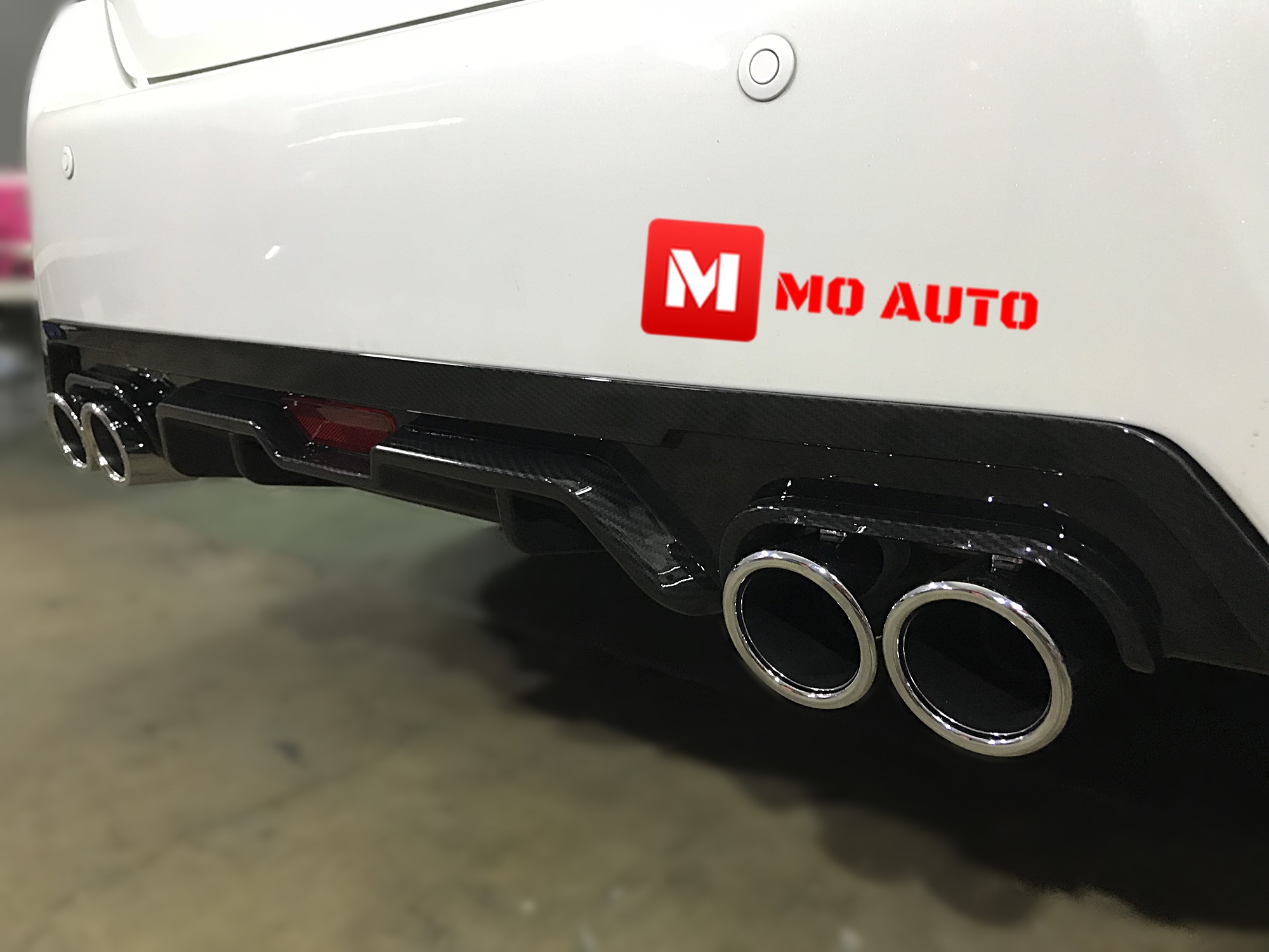 Diffuser ทรง Sport พร้อมปลายท่อหลอก CIVIC FC 2016-2021