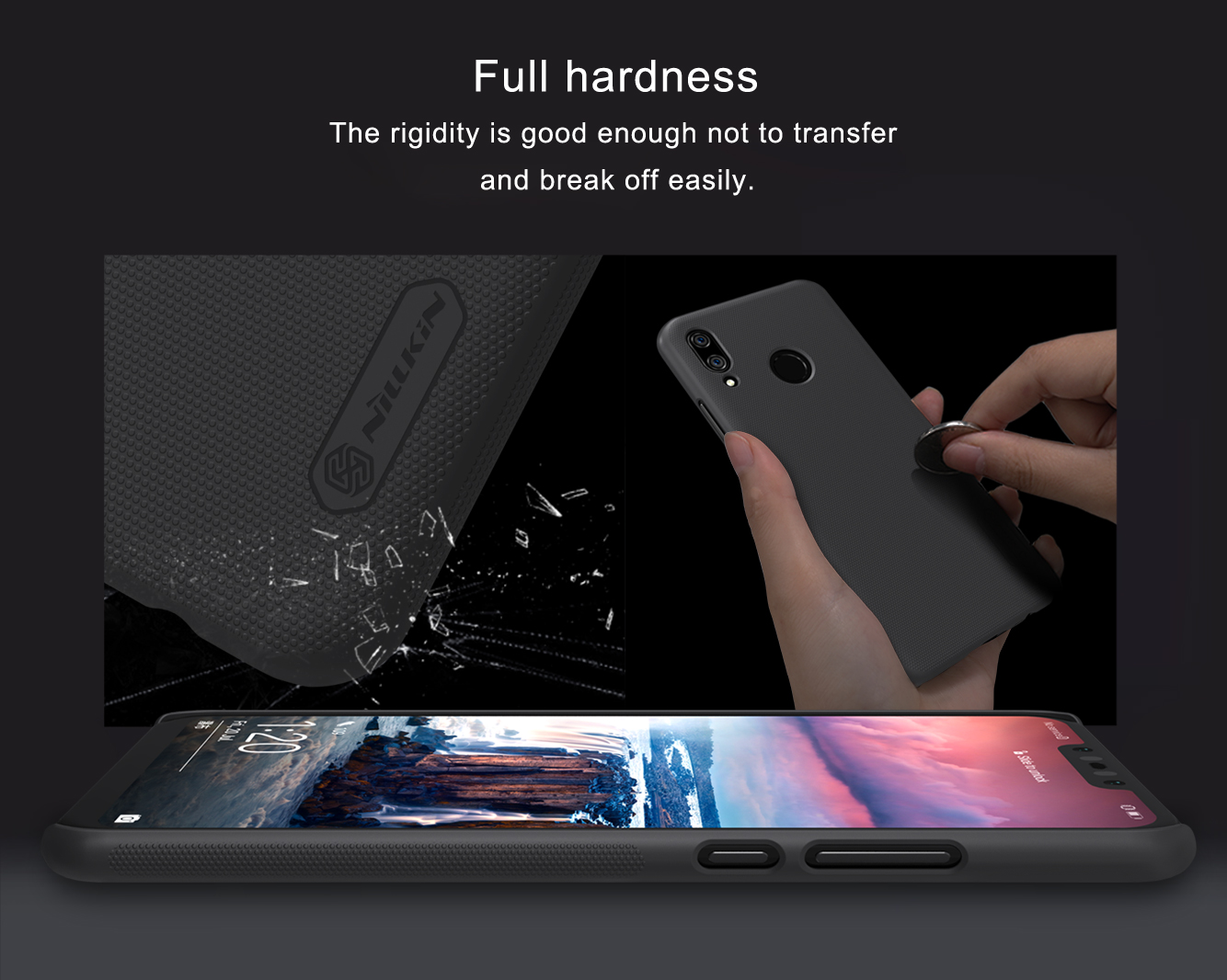 Case Huawei Nova 3 / Pre-Order * NILLKIN ทำจากวัสดุพีซีที่นำเข้า + ฟิล์มกันรอยหน้าจอ *