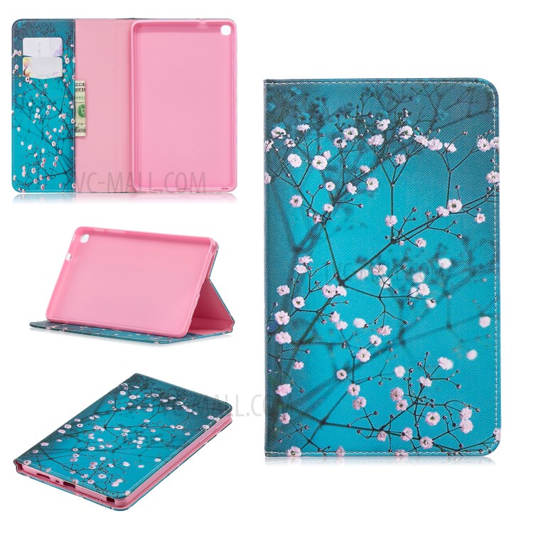 Case Samsung Galaxy Tab A 8.0 (2019) with S Pen / Pre-order * เคสรูปแบบการพิมพ์ลายซองหนังกระเป๋าสตางค์ *