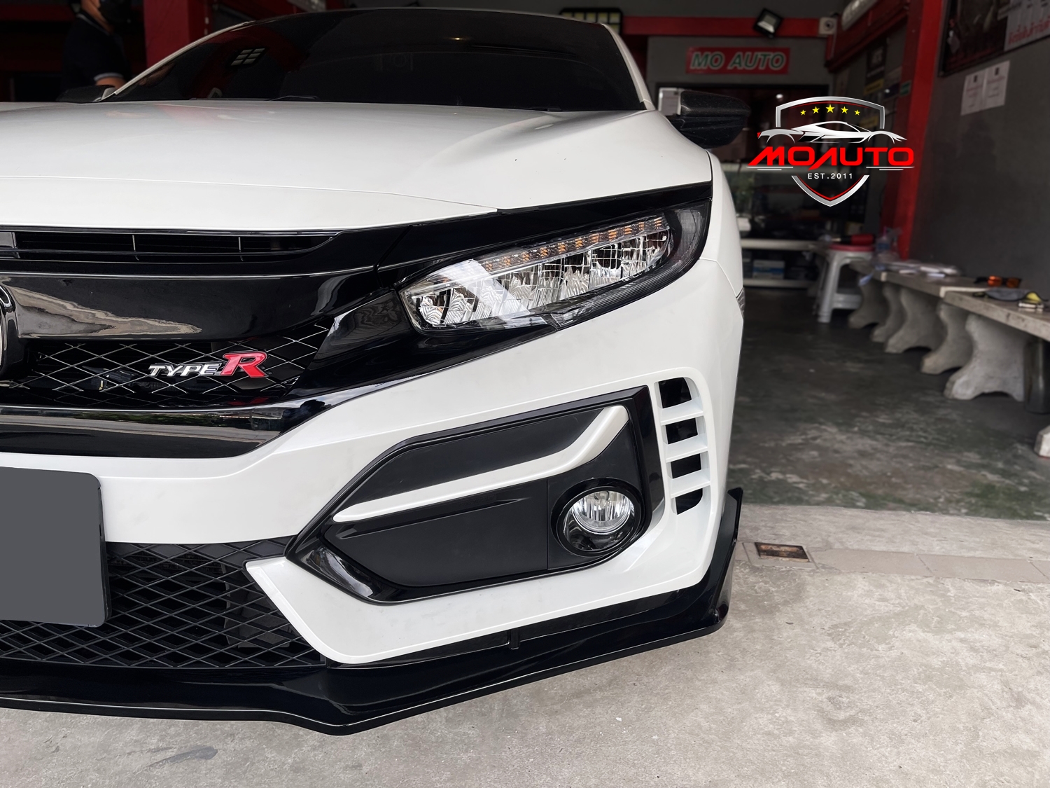 ชุดแต่ง TYPE-R MC กันชนหน้างานดิบ CIVIC FC / FK 2016 - 2021