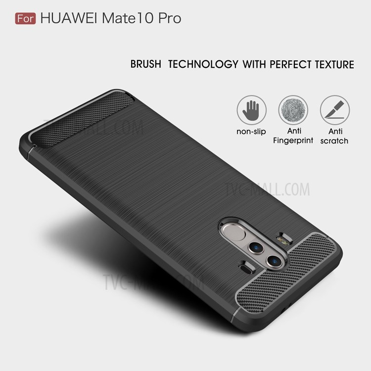 Case Huawei Mate 10 Pro / Pre-order * เคสคาร์บอนไฟเบอร์ พื้นผิวแปรงขัด *