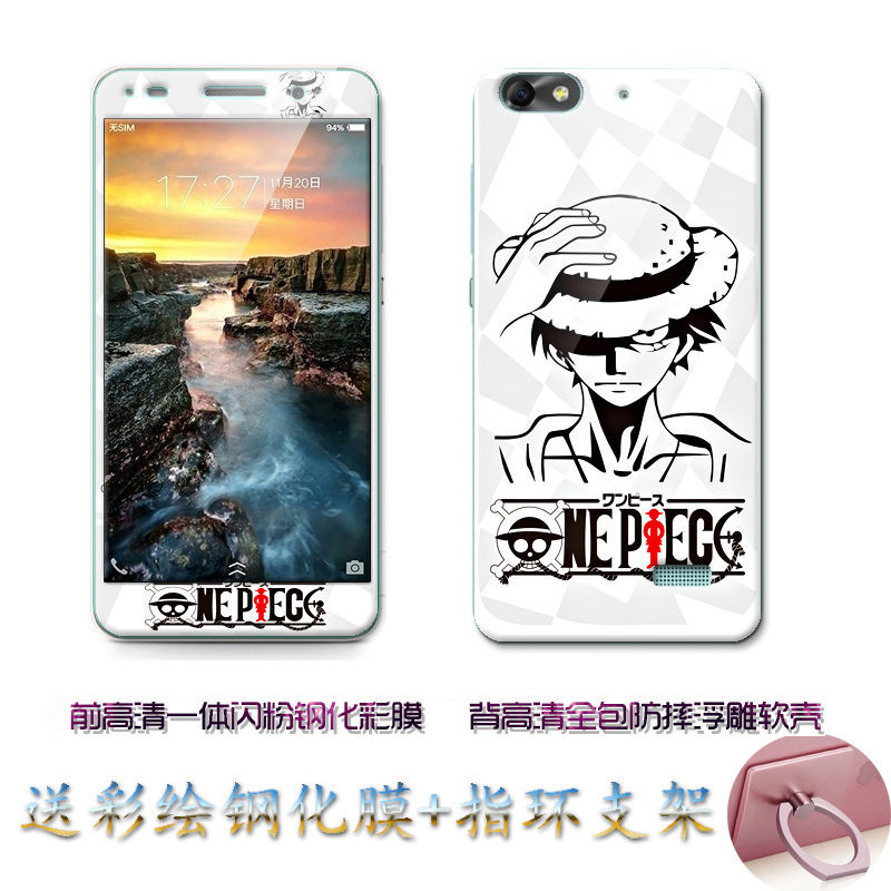 Case Huawei G-Play Mini / Pre-orde * เคส TPU ลายการ์ตูนน่ารักๆ + กระจกนิรภัย *