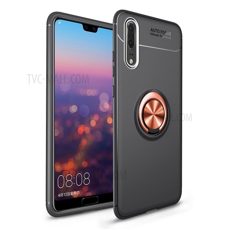 Case Huawei P20 Pro / Pre-order * Finger Ring Kickstand (แผ่นโลหะแม่เหล็กแบบ Built-in) *