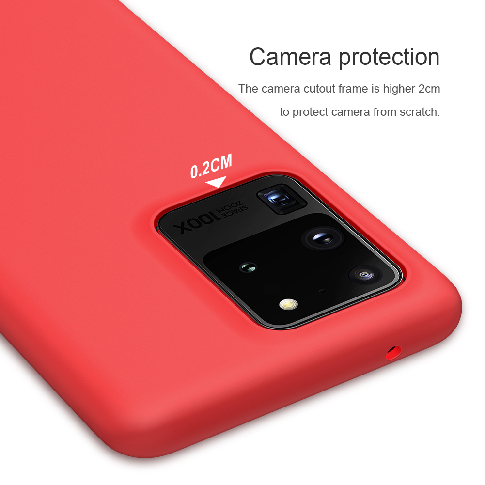 Case Samsung Galaxy S20 Ultra 5G / Pre-order * NILLKIN Flex Pure Series เคสซิลิโคนเหลว *