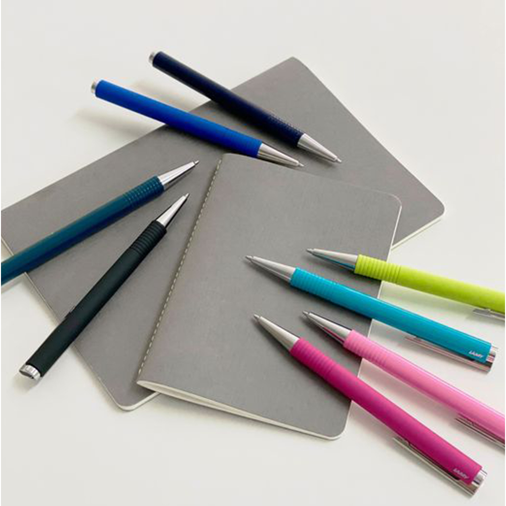 LAMY LOGO M+ blue ballpoint pen