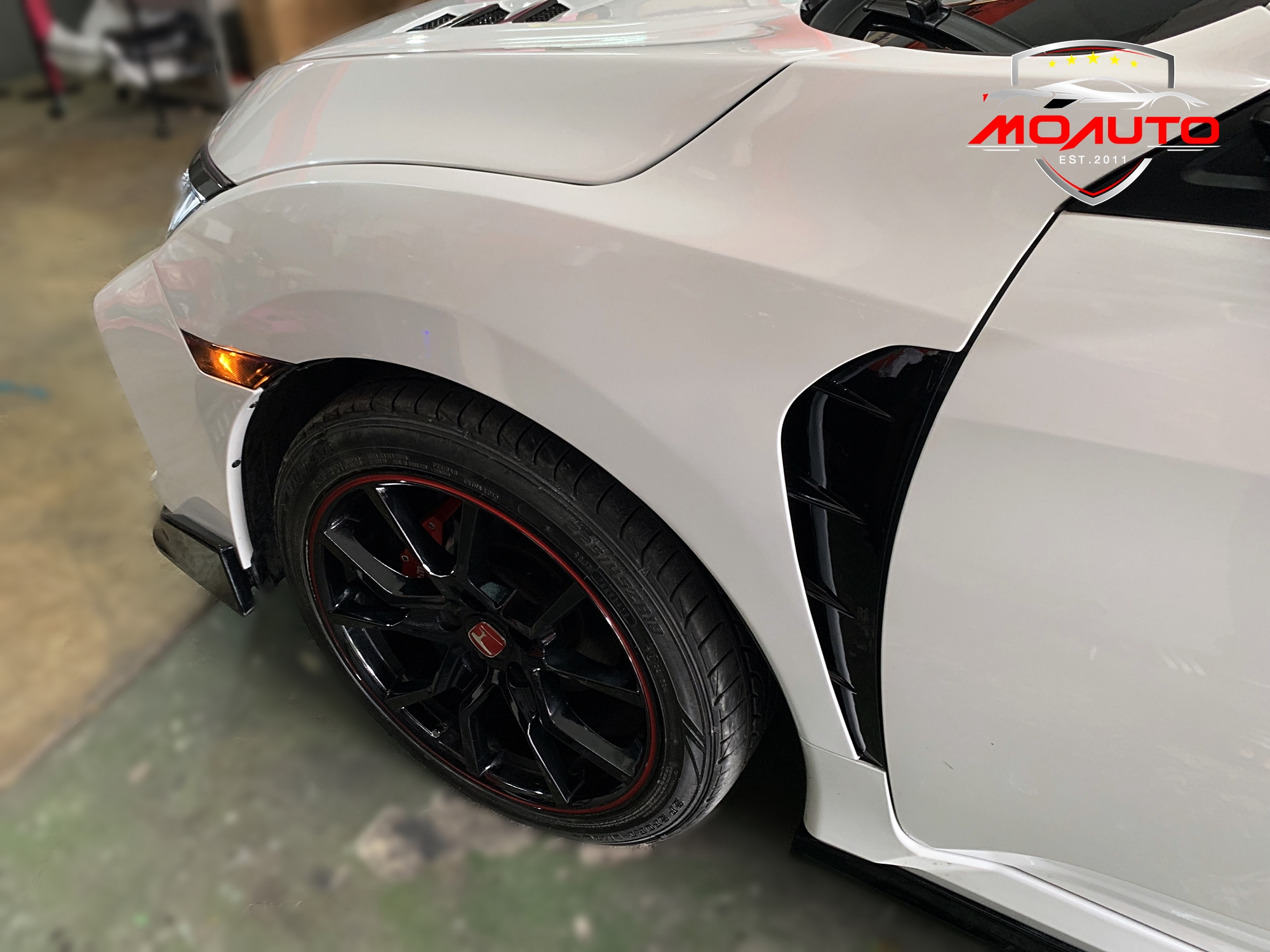 แก้มข้างทรง Type-R งานดิบ CIVIC FC / FK / MC 2016-2021