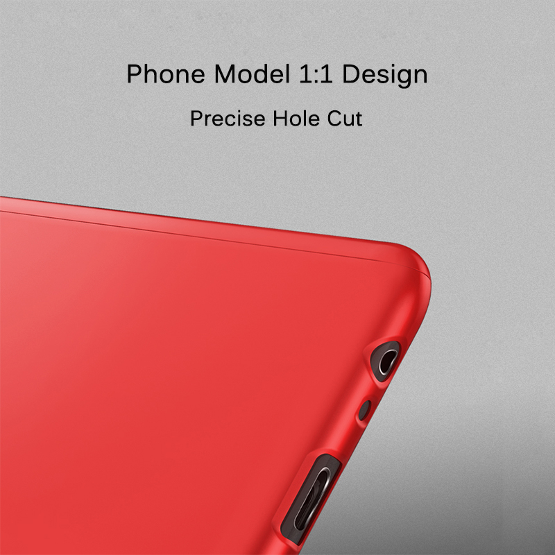 Case Huawei nova 2i * เคสป้องกันมีฝาครอบเต็ม 360 องศา + กระจก *