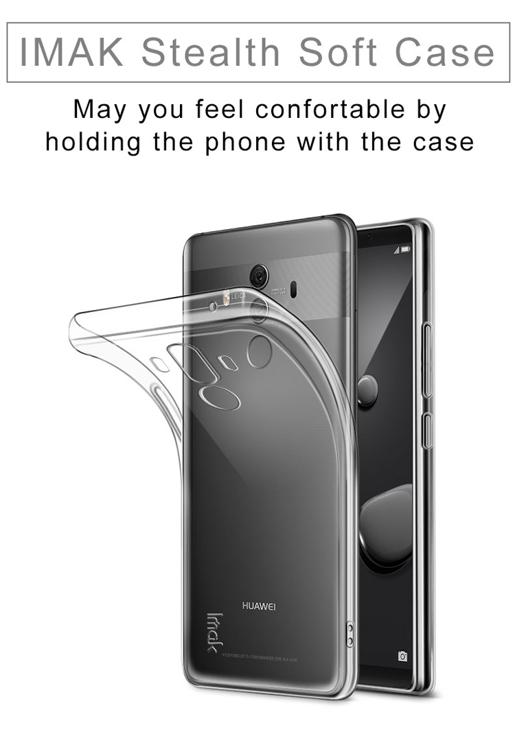 Case Huawei Mate 10 Pro / Pre-order * IMAK 0.7mm บางและชัดเจนไม่มีสีเหลือง + กันรอยหน้าจอ *