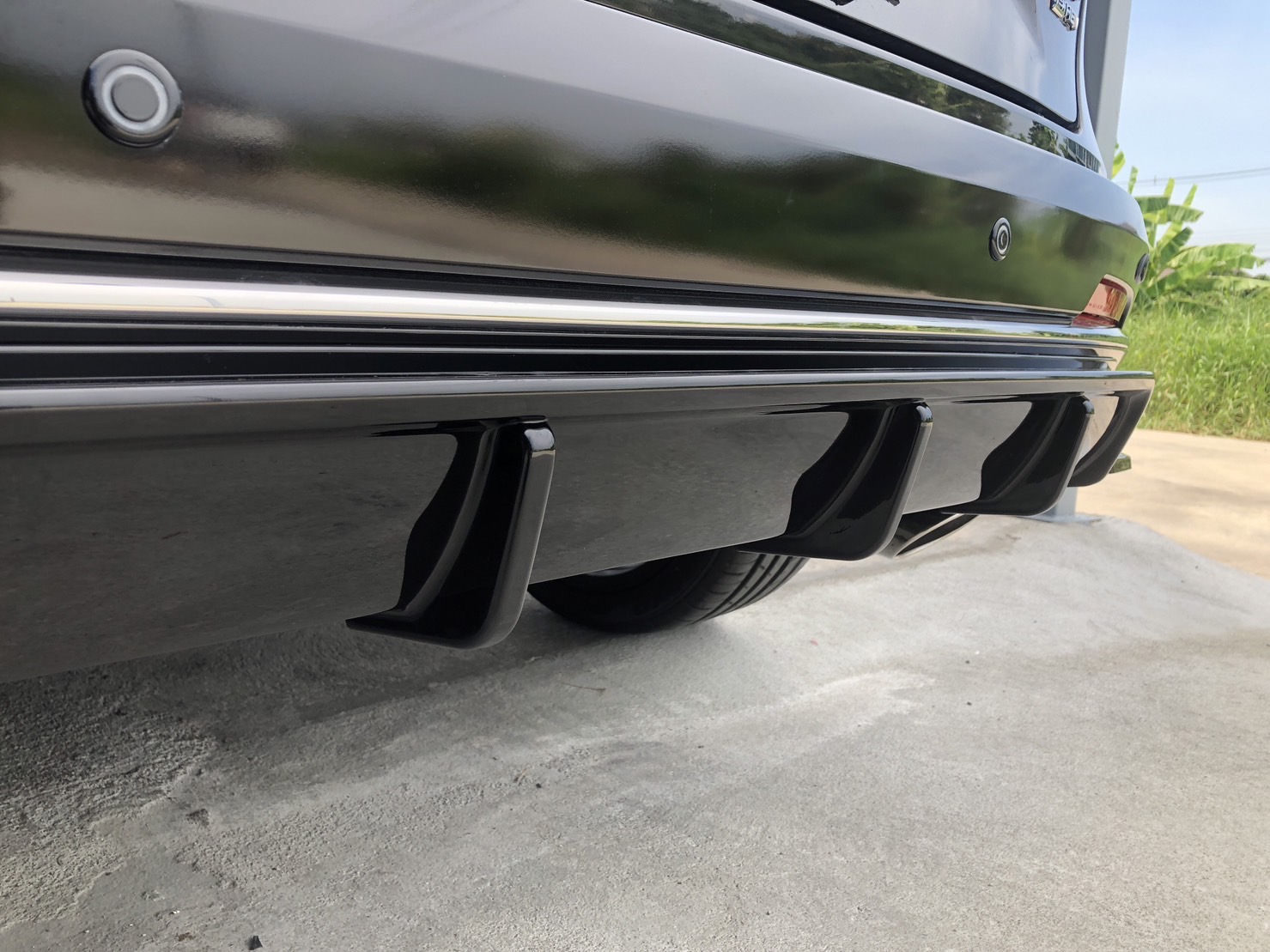 ลิ้นสเกิร์ต หน้า-หลัง ดำเงา HR-V 2022-2025