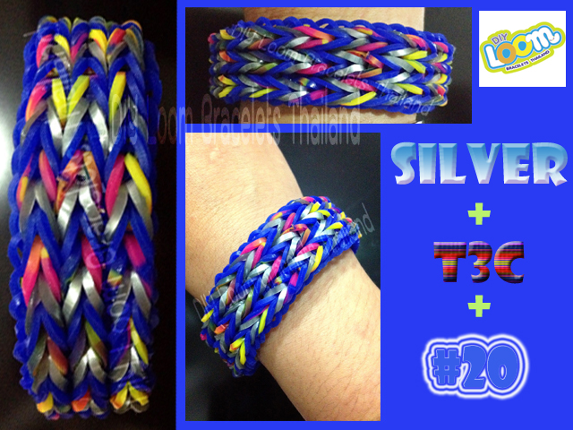 ยางถัก Fancy Loom Bands ทนสุดๆ ไม่เปื่อยแน่นอนค่ะ