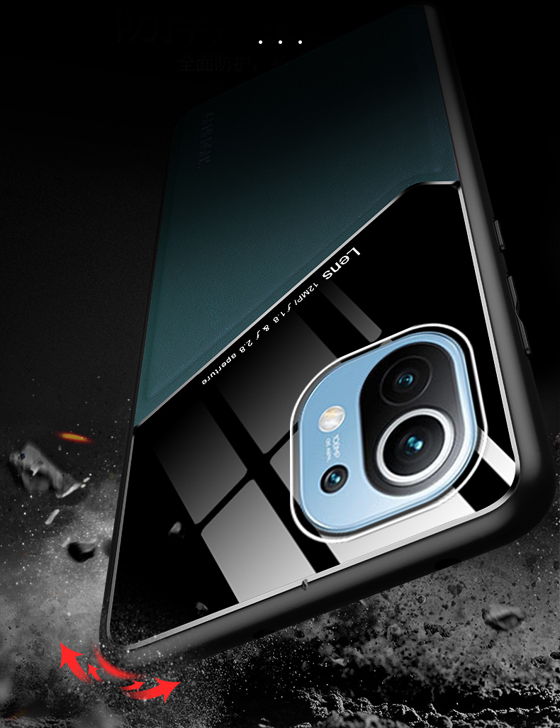 Case Xiaomi Mi 11 5G # Pre-Order * เคสแผ่นโลหะแม่เหล็กในตัว PC + เคส TPU ไฮบริด *