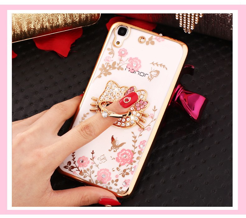 Case Huawei P9 Plus / Pre-order * เคสหรูหราเทคนิคการชุบทอง TPU ซิลิโคนอ่อนนุ่ม + แหวน *