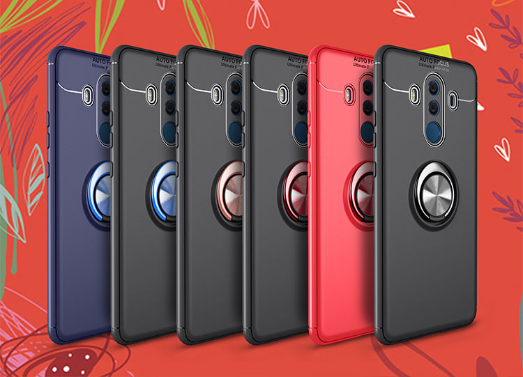Case Huawei Mate 10 Pro / Pre-order * เคสแหวนนิ้วขา TPU กันกระแทกปกหลัง ขาตั้งหมุนได้ 360 องศา *