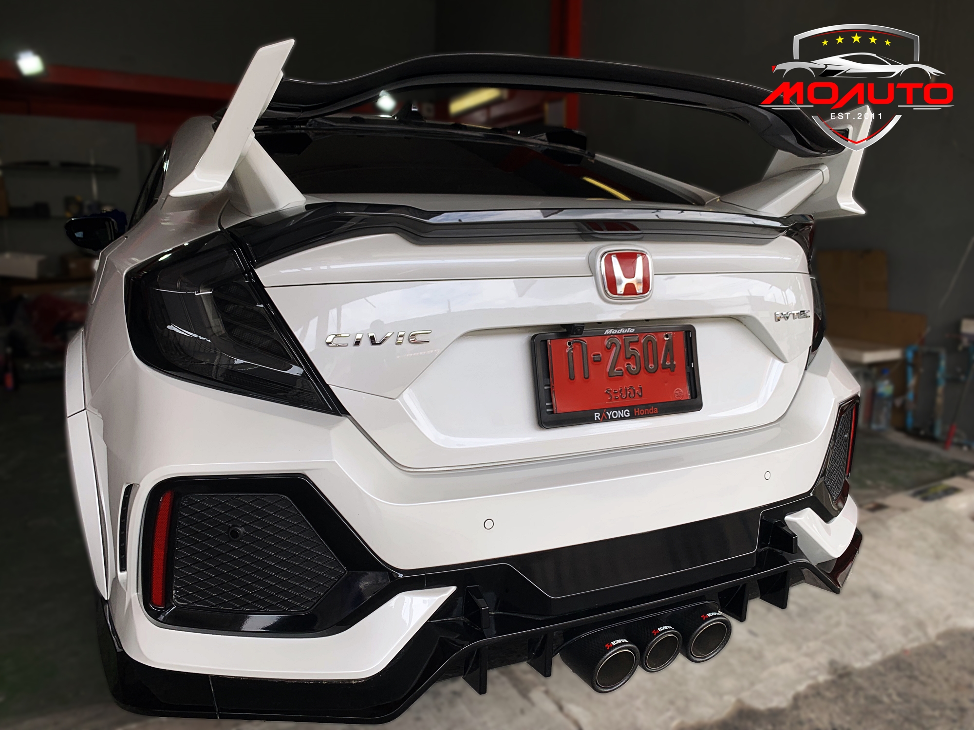 ไฟท้าย LED M-STEP พร้อมไฟฝากระโปรงท้าย CIVIC FC 2016 - 2021