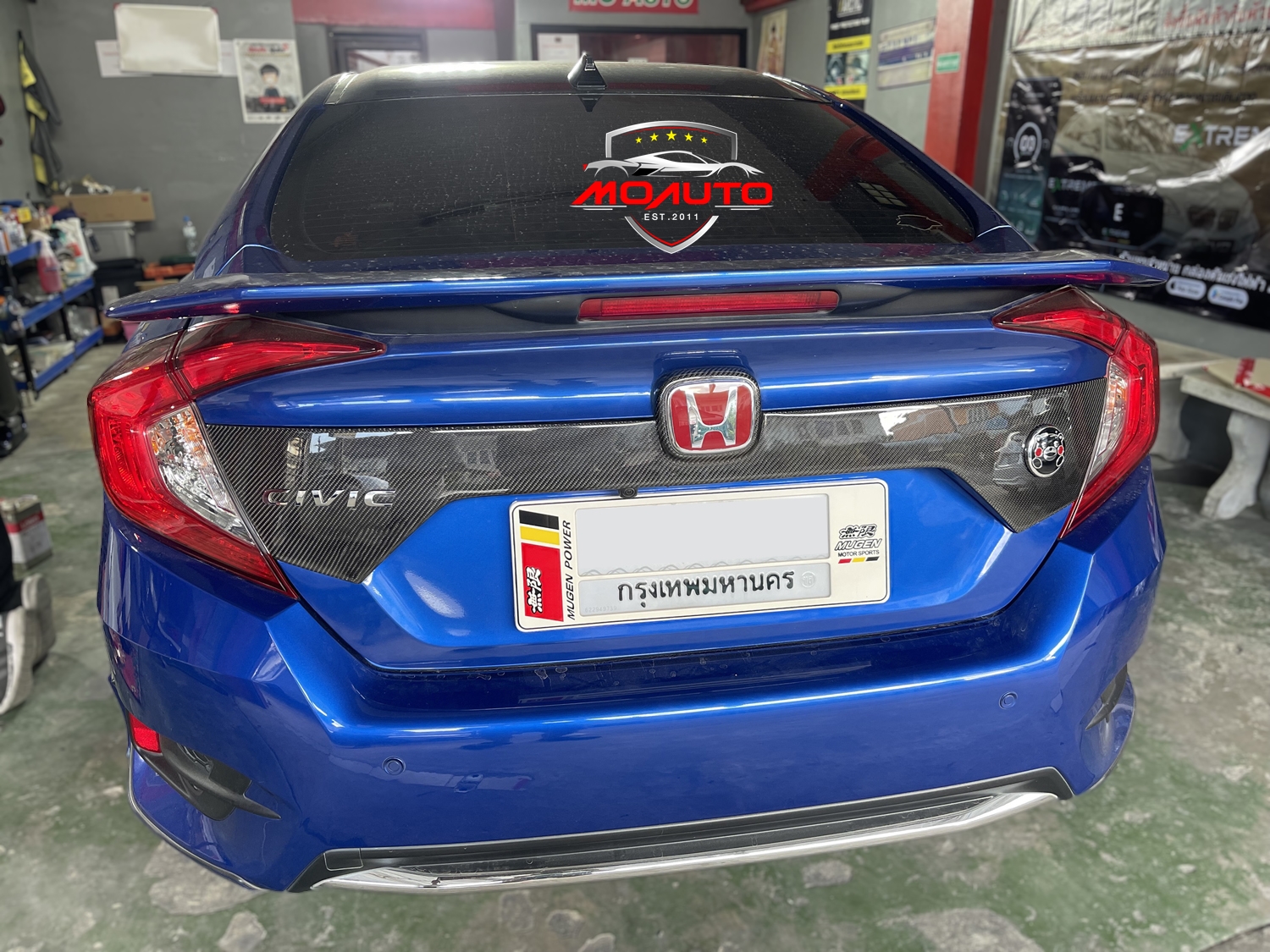 ฝาครอบฝากระโปรงท้าย คาร์บอนแท้ CIVIC FC 2016-2021