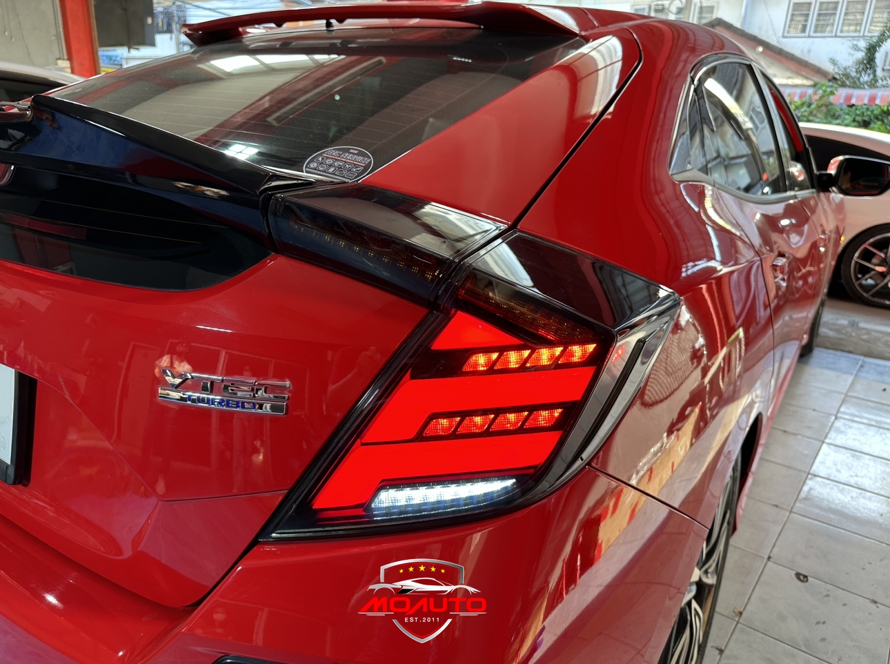 ไฟท้าย LED CIVIC FK ทรง Mugen Style V2