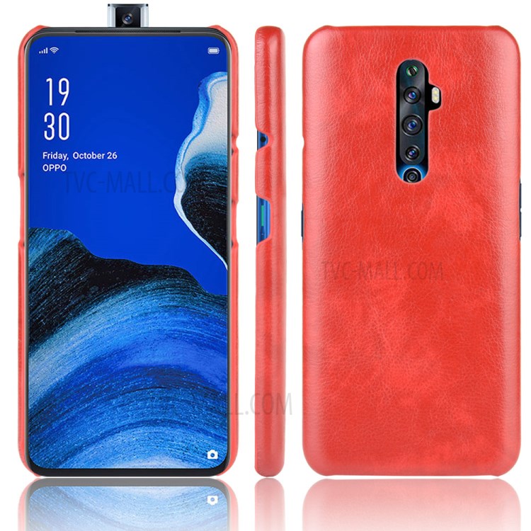 Case OPPO Reno 2F / Pre-Order * เคสหนังผิวลิ้นจี่เคลือบแข็งหนัง PU *