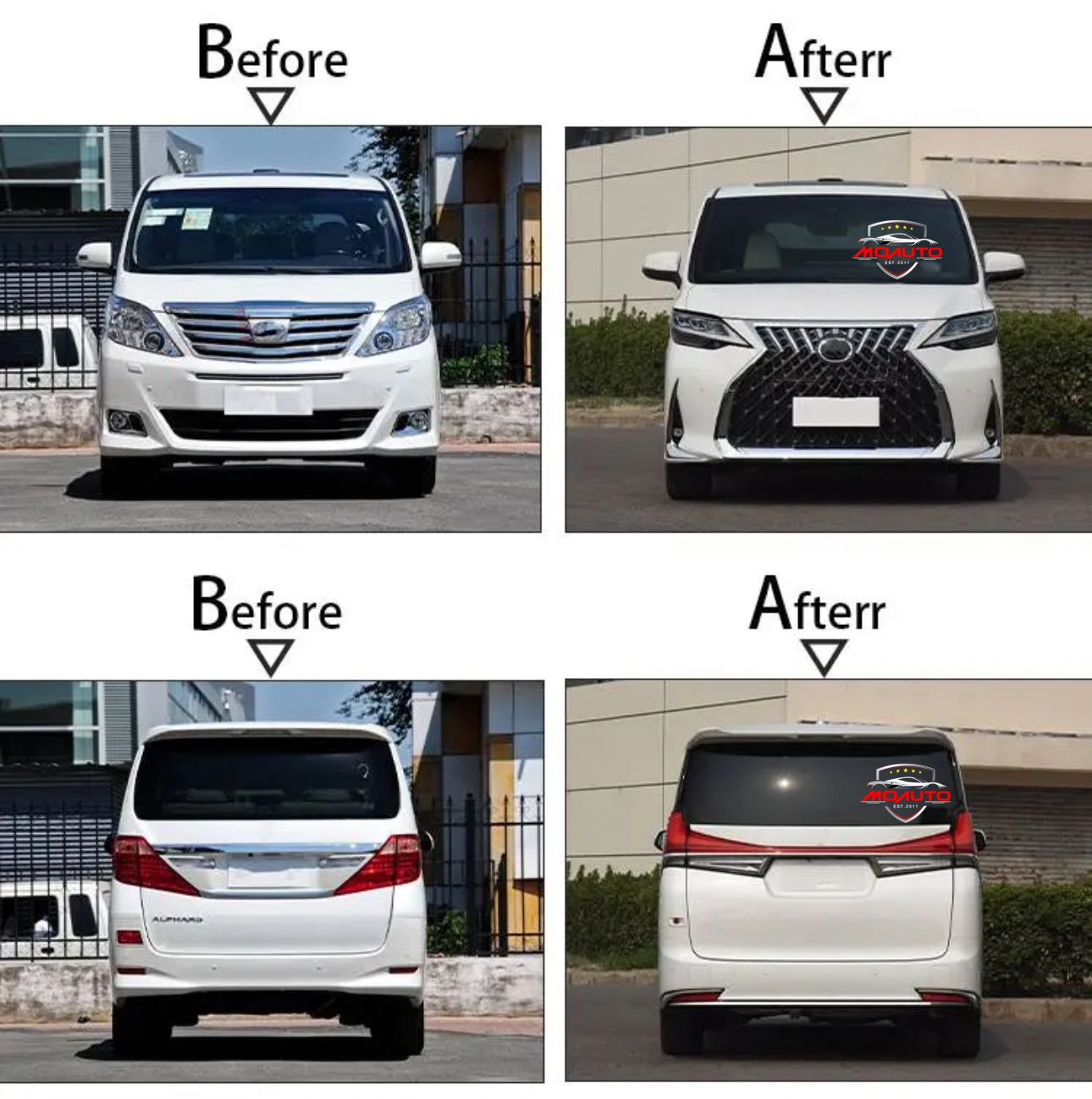 ชุดแปลงโฉม ALPHARD (20) 2008-2014 เป็น LM