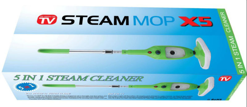 5 In 1 H2O Steam Mop ม็อบทำควาทสะอาดระบบไอน้ำ
