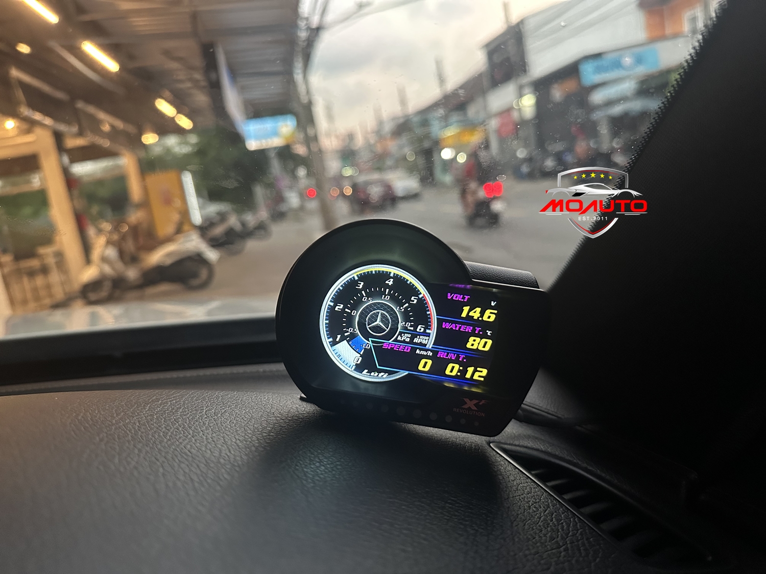 เกจวัด OBD2 Lufi XF Revolution Smart Gauge รุ่น TOP