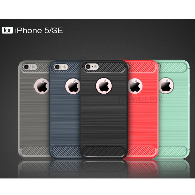 Case iPhone 5, 5s / Pre-Order * เคส TPU แบบคาร์บอนไฟเบอร์ *