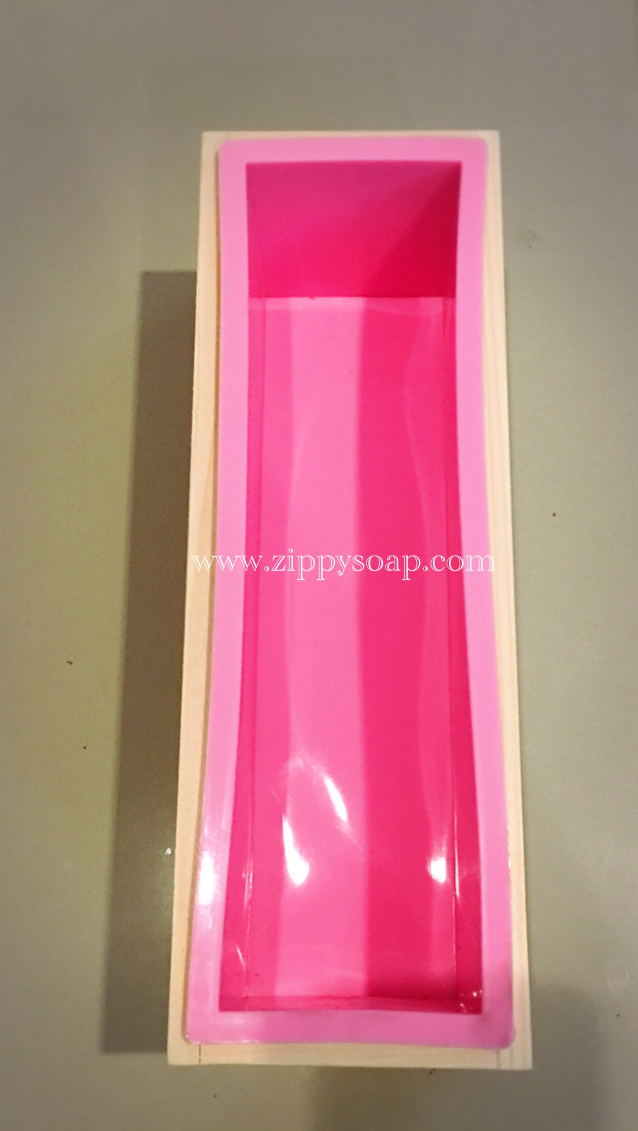 แม่พิมพ์ซิลิโคน+เฟรมไม้ 1200g 7*25.5*7.8 cm