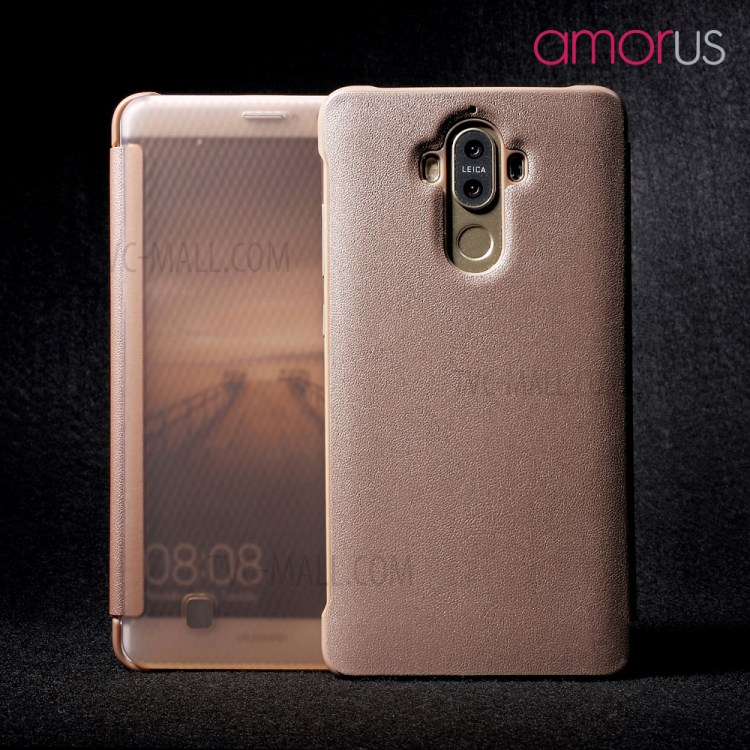 Case Huawei Mate 9 / Pre-order * AMORUS โปร่งแสงดูหน้าต่างซองหนัง *