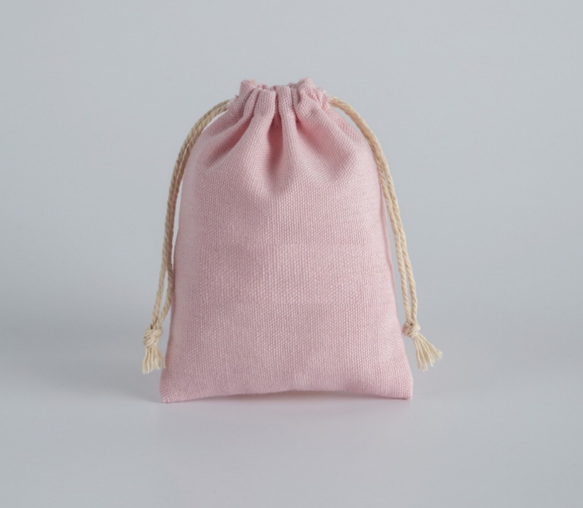 ถุงผ้าหูรูด ขนาด 10*15cm 1 ชิ้น ไม่มีโลโก้ เลือกสี 005734