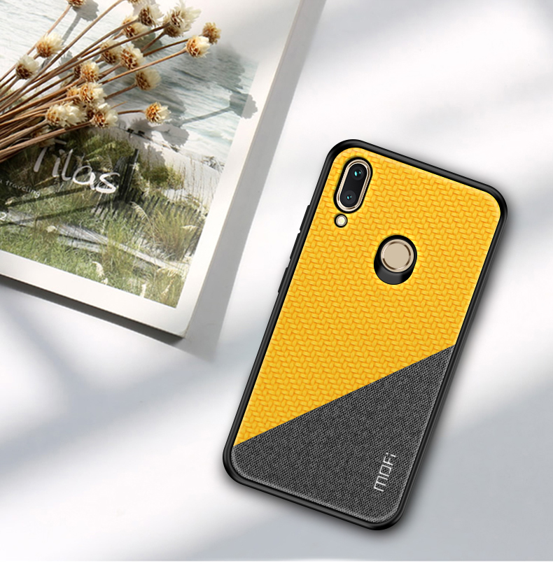 Case Huawei Nova 3i / Pre-Order * MOFI เย็บเนื้อผ้าและเนื้อผ้าดูสง่างาม *