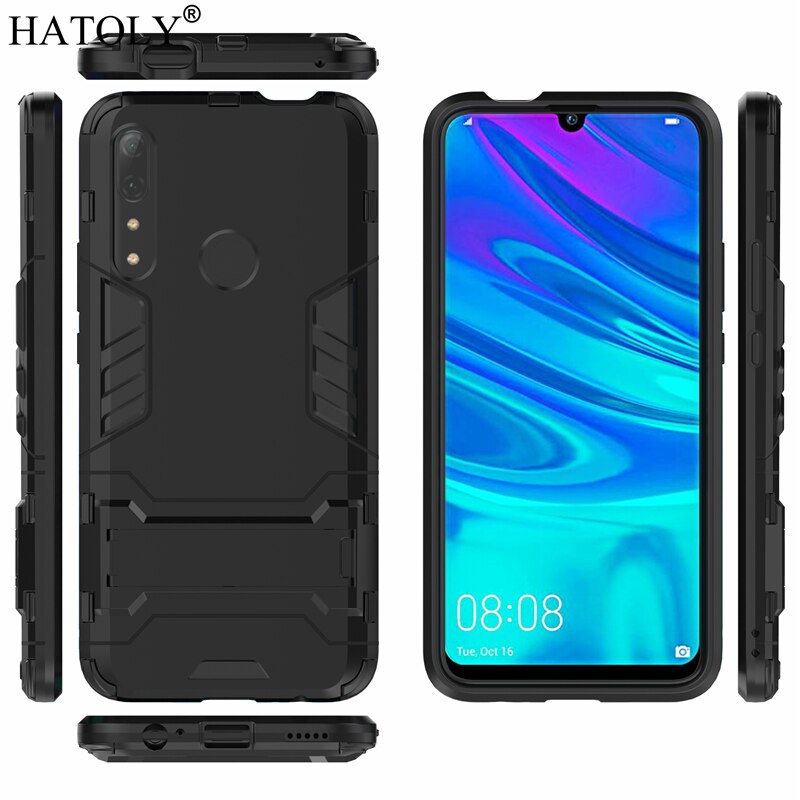 Case Huawei Y7p / Pre-Order *เคสแข็ง PC + TPU เลเยอร์คู่คุ้มครอง + ขาตั้ง *