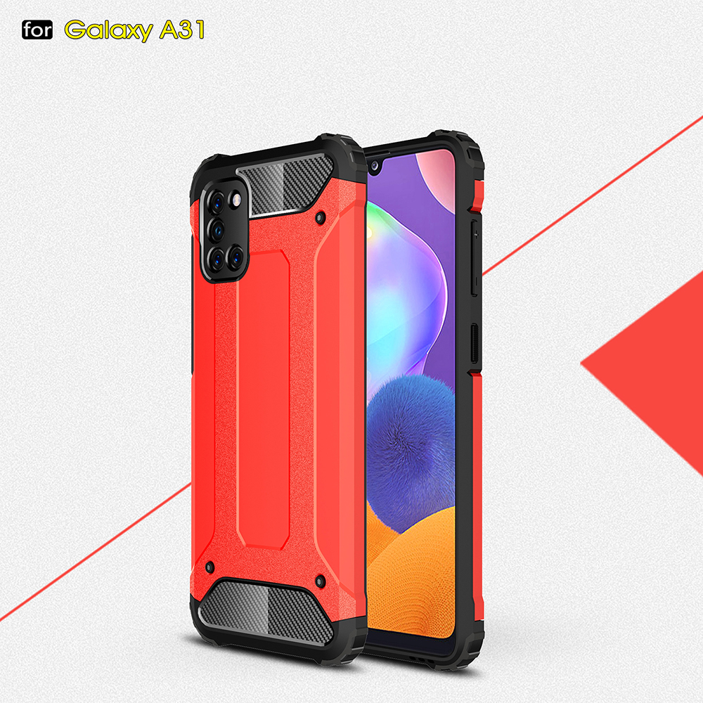 Case Samsung Galaxy A31 / Pre-Order * เคสกันกระแทกพลาสติก + TPU ไฮบริด และวัสดุพลาสติก *
