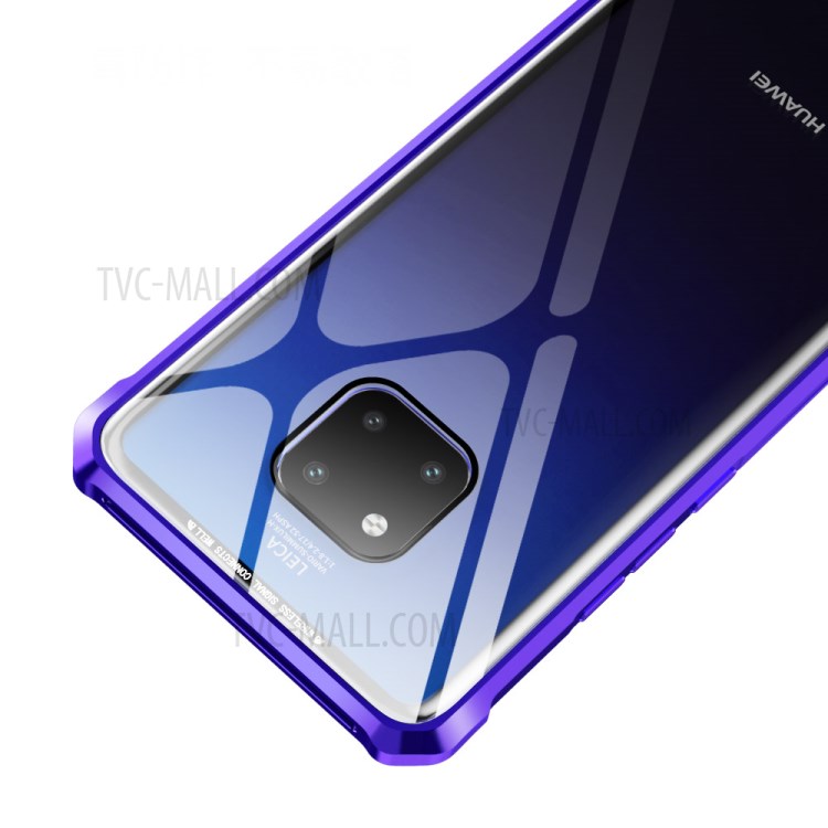 Case Huawei Mate 20 X / Pre-order * กรอบโลหะ + กระจกนิรภัยปกหลัง *