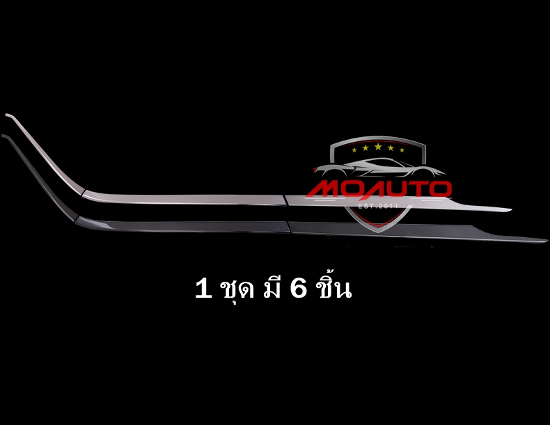 ขอบหน้าต่างชายประตูหลังสแตนเลท ALPHARD / VELLFIRE 30 MC