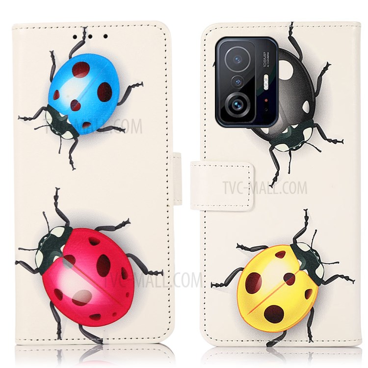 Case Xiaomi 11T / 11T Pro # Pre-Order * เคสกระเป๋าสตางค์หนังพิมพ์ลายพร้อมขาตั้ง *