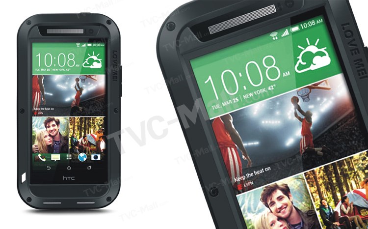 Case HTC ONE M8 / Pre-order * LOVE MEI เคสโลหะ + ซิลิโคน + Gorilla Glass *