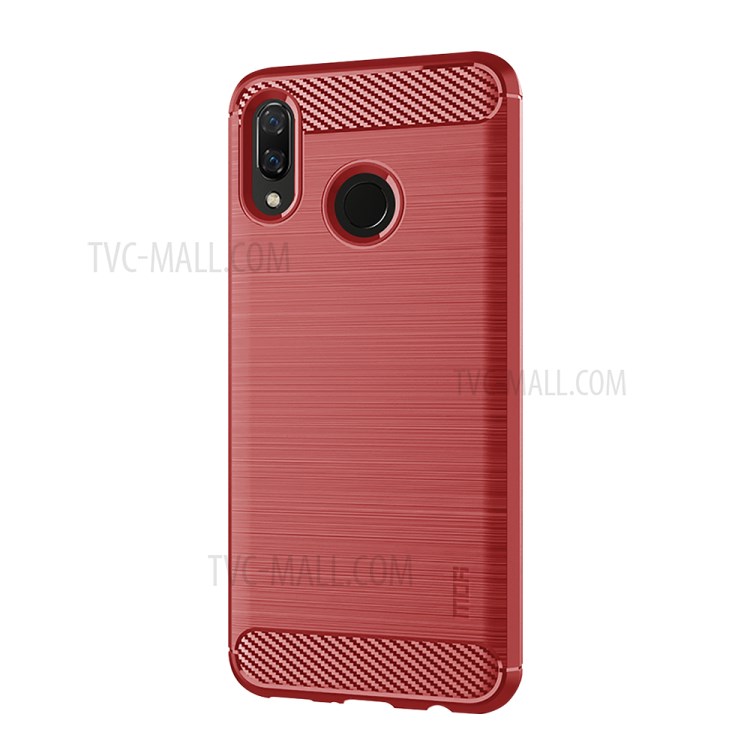 Case Huawei Y9 2019 / Pre-orde * MOFI คาร์บอนไฟเบอร์ Texture Brushed TPU Cover *