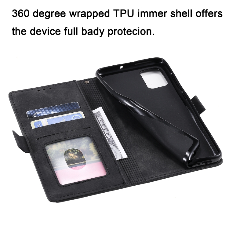 Case Vivo V19 / Pre-order * Retro Splicing พร้อมช่องเสียบการ์ด & ที่ใส่และกระเป๋าสตางค์ *